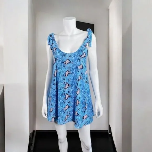 Buddy Love Kerr Mini Dress Cobalt Blue Size XS - Picture 14 of 16